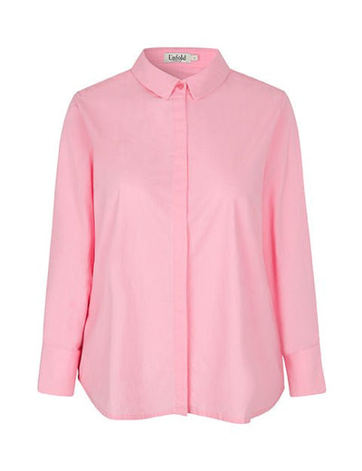 Marlyn plus size skjorta i pink